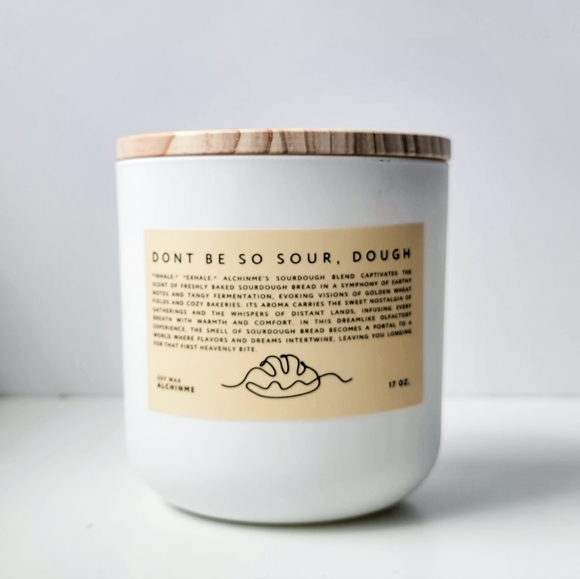 Alchinme Other - Organic Handpoured Soy Candle 🕯 Fresh baguette 🥖🍞 Alchinme
